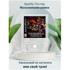 Картина на холсте по фото Модульные картины Печать портретов на холсте Juice WRLD - Flaws And Sins - постер Spotify