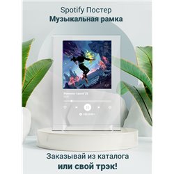 ЛСП - Именно такой20 - постер Spotify - Модульная картины, Репродукции, Декоративные панно, Декор стен
