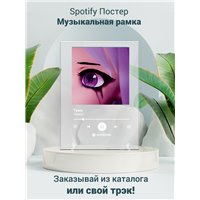Портреты картины репродукции на заказ - Nowkie - Тушь - постер Spotify