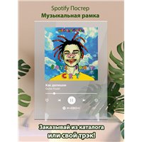Портреты картины репродукции на заказ - Gone Fludd - Как делишки - постер Spotify