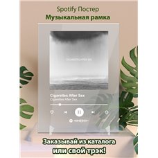 Картина на холсте по фото Модульные картины Печать портретов на холсте Miyagi feat. Andy Panda - Говори мне - постер Spotify