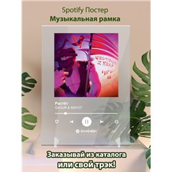 G4OUR MAYOT – Растёт - постер Spotify - Модульная картины, Репродукции, Декоративные панно, Декор стен