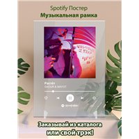 Портреты картины репродукции на заказ - G4OUR MAYOT – Растёт - постер Spotify