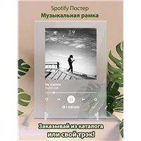 Портреты картины репродукции на заказ - Ssshhhiiittt - Не жалею - постер Spotify