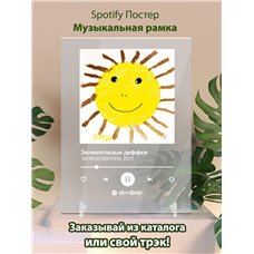 Картина на холсте по фото Модульные картины Печать портретов на холсте MORGENSHTEN, ЛСП - Зеленоглазые деффки - постер Spotify