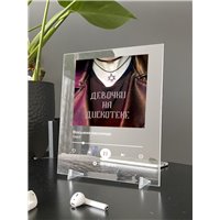 Портреты картины репродукции на заказ - Gspd - Восьмиклассница - постер Spotify