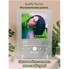 Картина на холсте по фото Модульные картины Печать портретов на холсте Hwasa - Im a - постер Spotify