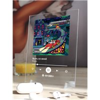Портреты картины репродукции на заказ - Kizaru - Быть со мной - постер Spotify