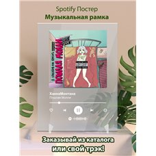 Картина на холсте по фото Модульные картины Печать портретов на холсте Пошлая Молли - ХаннаМонтана - постер Spotify