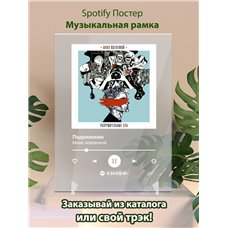 Картина на холсте по фото Модульные картины Печать портретов на холсте Мимо вселенной - подоконник - постер Spotify