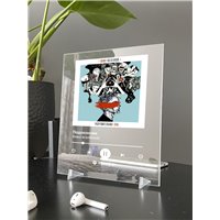 Портреты картины репродукции на заказ - Мимо вселенной - подоконник - постер Spotify