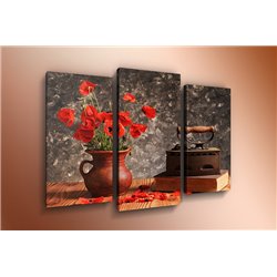 Модульная картина на холсте - m-000521 - Модульная картины, Репродукции, Декоративные панно, Декор стен