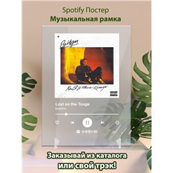 bxdxnx - Lost on the Touge - постер Spotify - Модульная картины, Репродукции, Декоративные панно, Декор стен