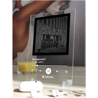 Портреты картины репродукции на заказ - Где фантом - Я тебя люблю - постер Spotify