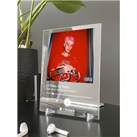 Портреты картины репродукции на заказ - Lil Peep, Lil Tracy - walk away as the door slams - постер Spotify