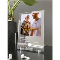 Портреты картины репродукции на заказ - HENSY, PIZZA - Неидеальная - постер Spotify