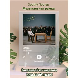 LIZER - Не сегодня - постер Spotify - Модульная картины, Репродукции, Декоративные панно, Декор стен