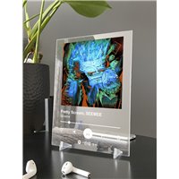 Портреты картины репродукции на заказ - Pretty Scream, SEEMEE - Штанги - постер Spotify