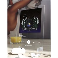 Портреты картины репродукции на заказ - Джизус - Во имя Любви - постер Spotify