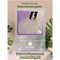 ssshhhiiittt - Сёрфпанк - постер Spotify - Модульная картины, Репродукции, Декоративные панно, Декор стен
