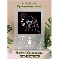 Картина на холсте по фото Модульные картины Печать портретов на холсте JONY - Пустота - постер Spotify