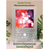 Портреты картины репродукции на заказ - Rocket - LUV - постер Spotify