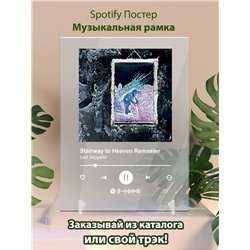 Led zeppelin - Stairway to Heaven Remaster - постер Spotify - Модульная картины, Репродукции, Декоративные панно, Декор стен