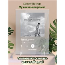 Картина на холсте по фото Модульные картины Печать портретов на холсте Антон Токарев - Седьмой лепесток - постер Spotify
