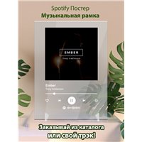Портреты картины репродукции на заказ - Tony Anderson - Ember - постер Spotify