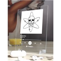 Портреты картины репродукции на заказ - Кровосток - Амфибия - постер Spotify