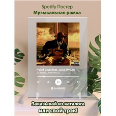 Картина на холсте по фото Модульные картины Печать портретов на холсте Lil Yachty, Juice WRLD - Yacht Club (feat. Juice WRLD) - постер Spotify