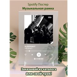 OBLADAET - SLEEPKNOT - постер Spotify - Модульная картины, Репродукции, Декоративные панно, Декор стен