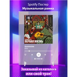 Ssshhhiiittt - Ночь - постер Spotify - Модульная картины, Репродукции, Декоративные панно, Декор стен