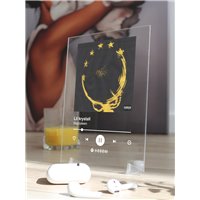 Портреты картины репродукции на заказ - Lil krystall - Mazzaleen - постер Spotify