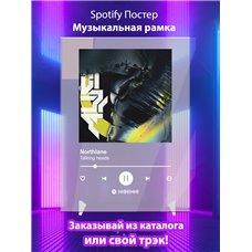 Картина на холсте по фото Модульные картины Печать портретов на холсте Northlane - Talking heads - постер Spotify
