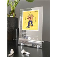 Портреты картины репродукции на заказ - Антоха МС - Ритм Хлоп - постер Spotify
