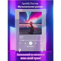 Портреты картины репродукции на заказ - Ramil - Сияй - постер Spotify