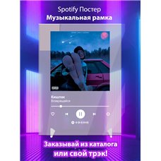 Картина на холсте по фото Модульные картины Печать портретов на холсте Кишлак - Возвращайся - постер Spotify