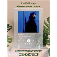 Портреты картины репродукции на заказ - The Limba, Big Baby Tape - В поле - постер Spotify