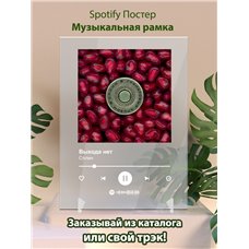 Картина на холсте по фото Модульные картины Печать портретов на холсте Сплин - Выхода нет - постер Spotify