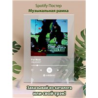 Портреты картины репродукции на заказ - OBLADAET - For Mula - постер Spotify