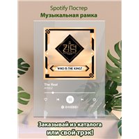 Портреты картины репродукции на заказ - ATEEZ - The Real - постер Spotify