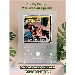 кис-кис - мелочь - постер Spotify - Модульная картины, Репродукции, Декоративные панно, Декор стен