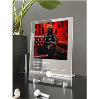 Портреты картины репродукции на заказ - вышел покурить - помада - постер Spotify