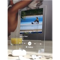 Портреты картины репродукции на заказ - просто Лера - Провода - постер Spotify