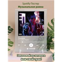 Портреты картины репродукции на заказ - Платина - Нотр-Дам Париж - постер Spotify