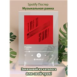 ATEEZ - Promise - постер Spotify - Модульная картины, Репродукции, Декоративные панно, Декор стен