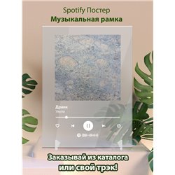 Увула - Дранк - постер Spotify - Модульная картины, Репродукции, Декоративные панно, Декор стен