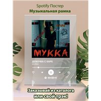 Портреты картины репродукции на заказ - МУККА - ДЕВОЧКА С КАРЕ - постер Spotify