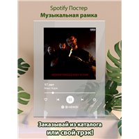 Портреты картины репродукции на заказ - Макс Корж - 17 лет - постер Spotify